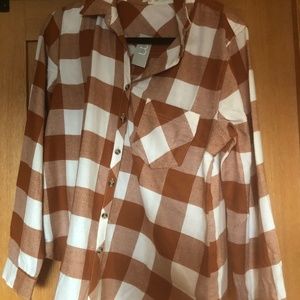 Maurice’s Fall Plaid button up